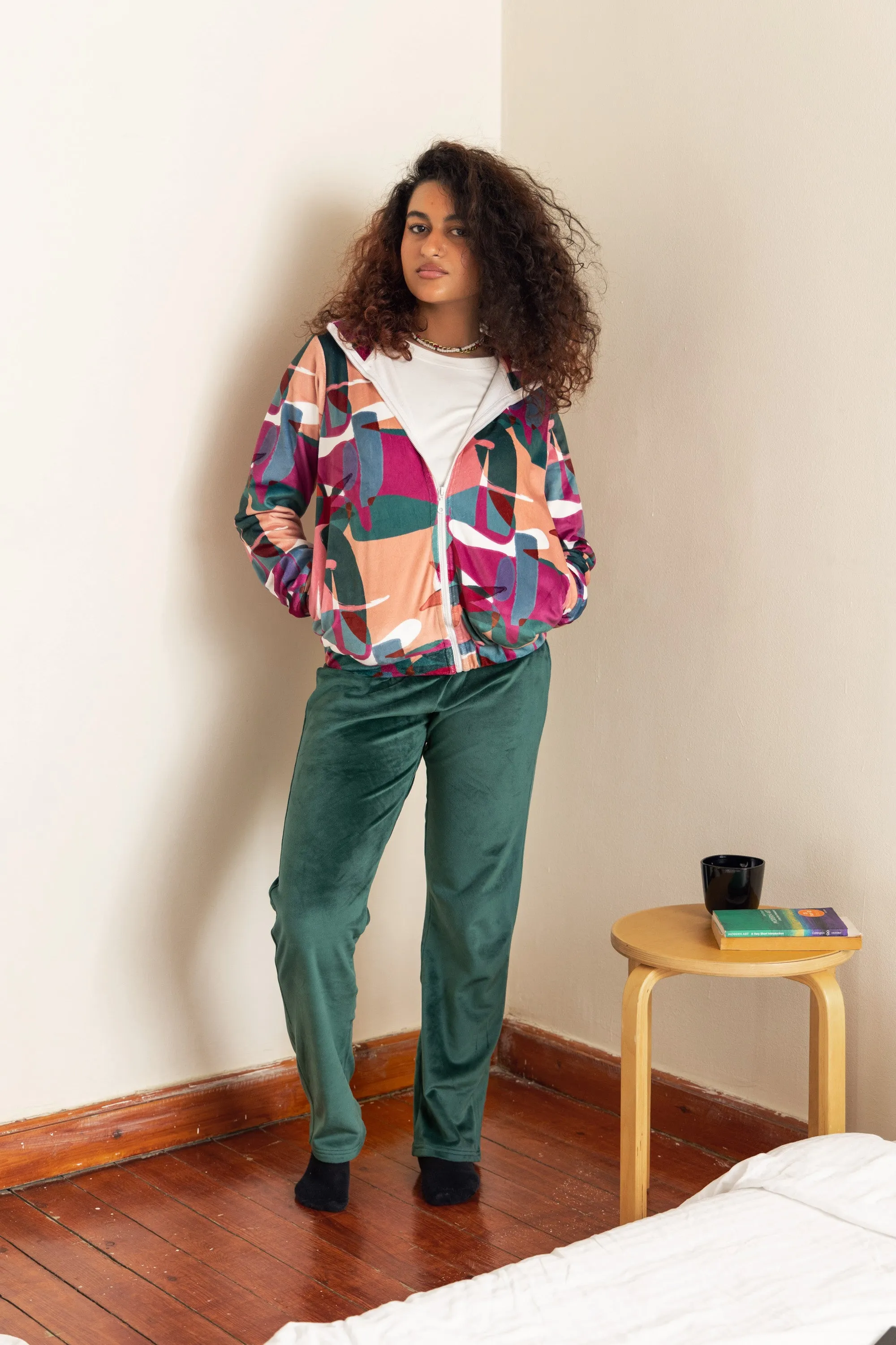 Green Pajama Jacket