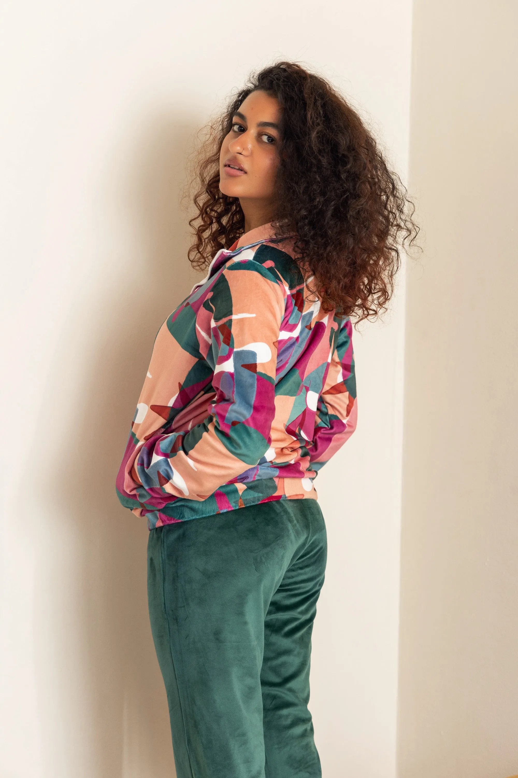 Green Pajama Jacket