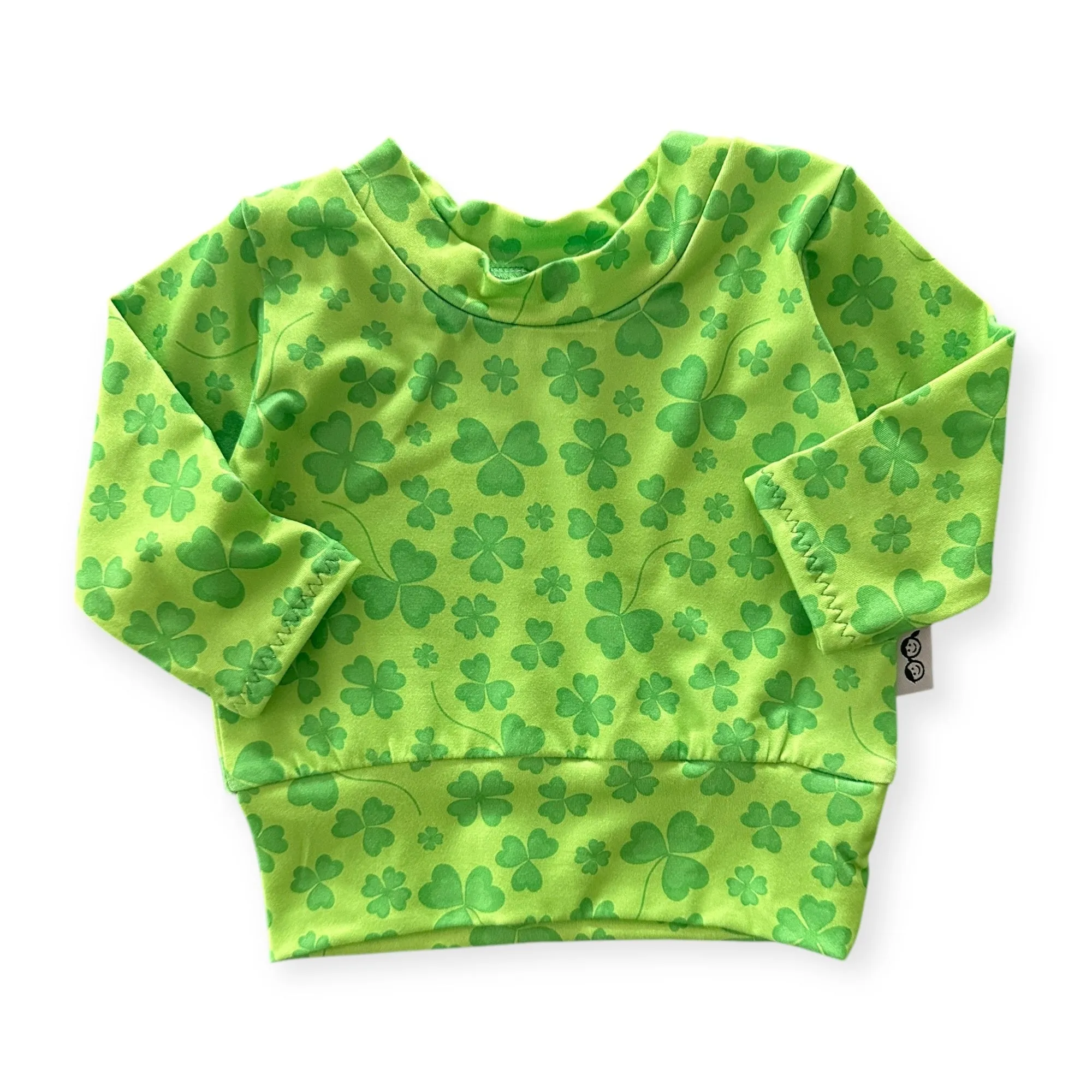 Green Shamrocks Lounge Top