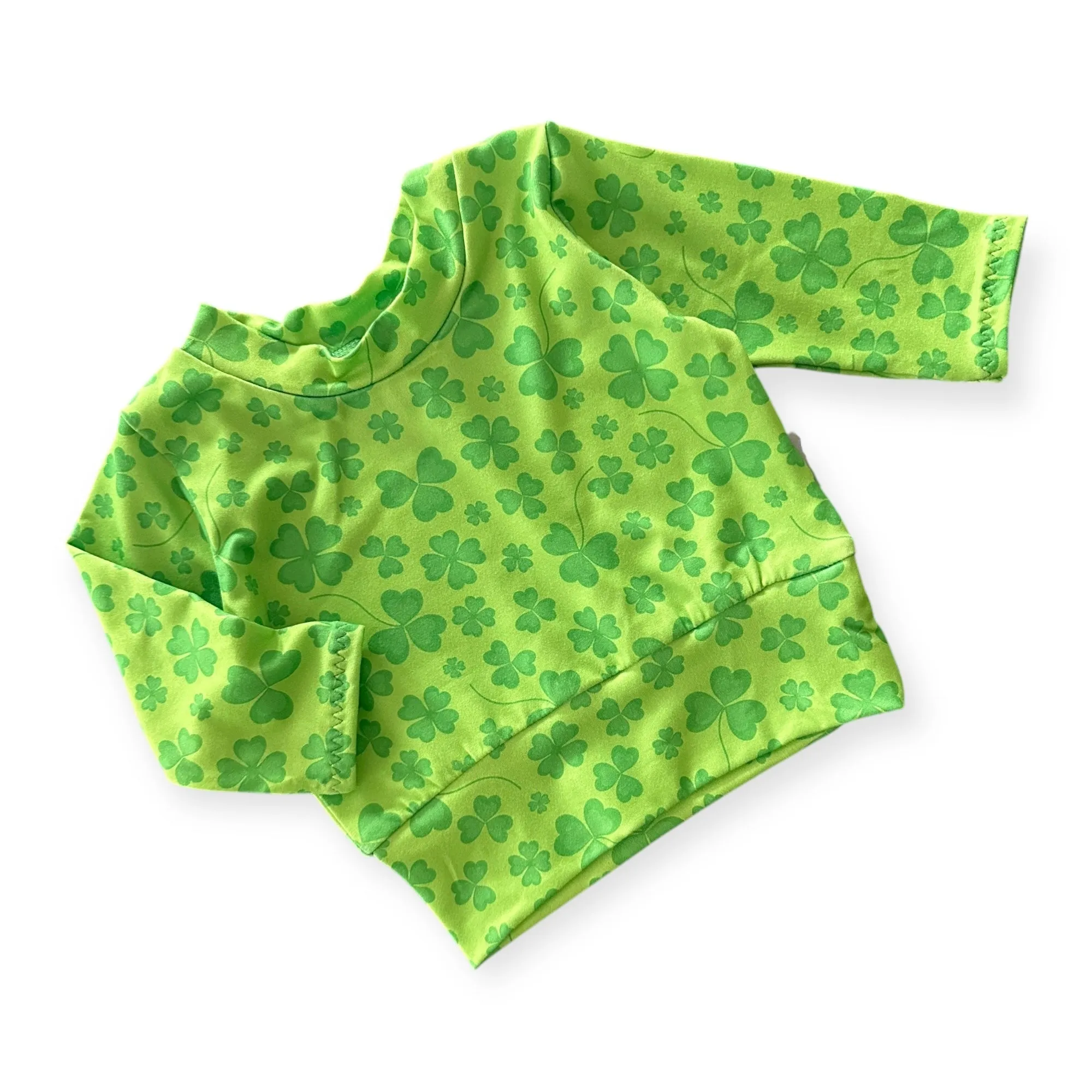 Green Shamrocks Lounge Top