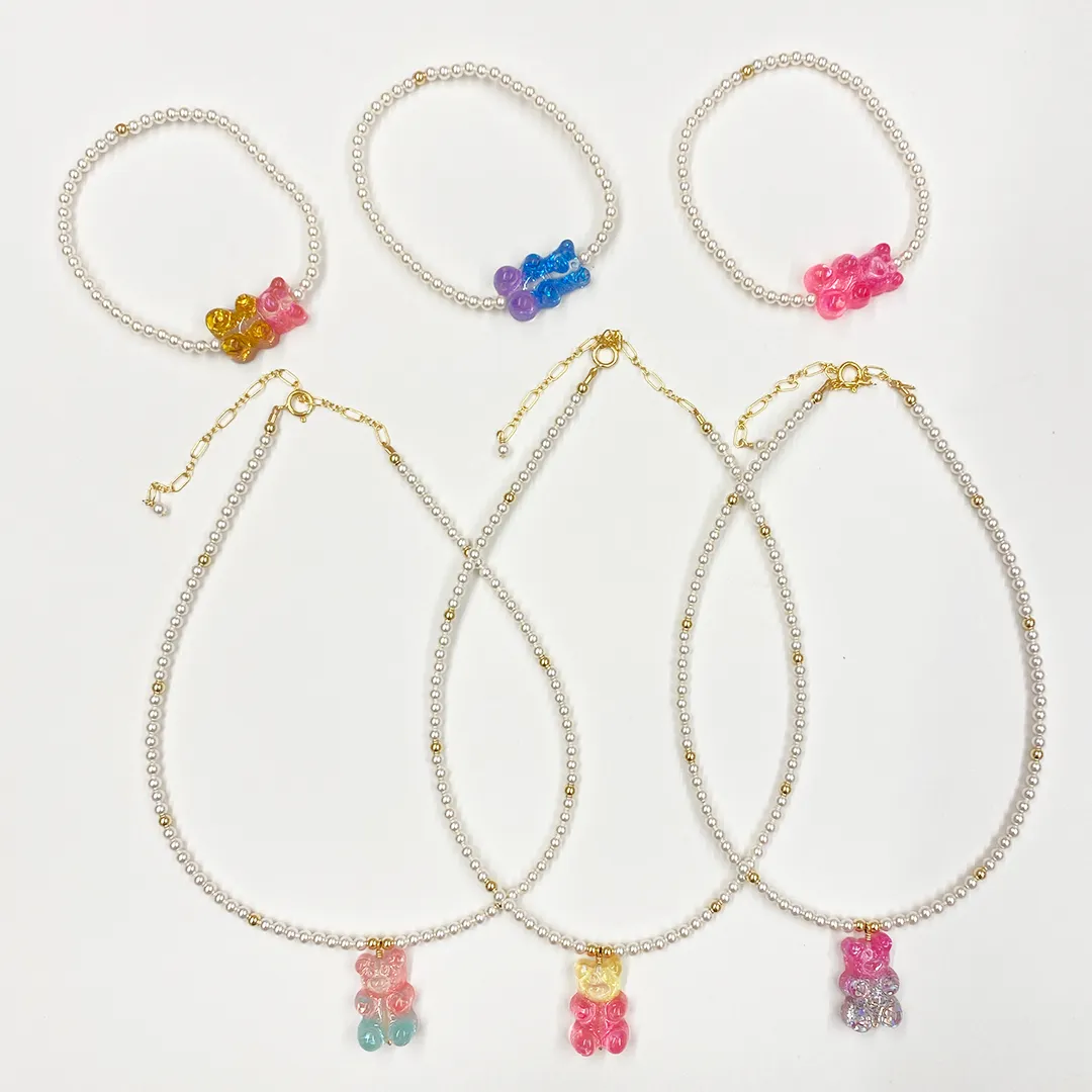 Gummy Bear Pearl Bracelet - Frutti