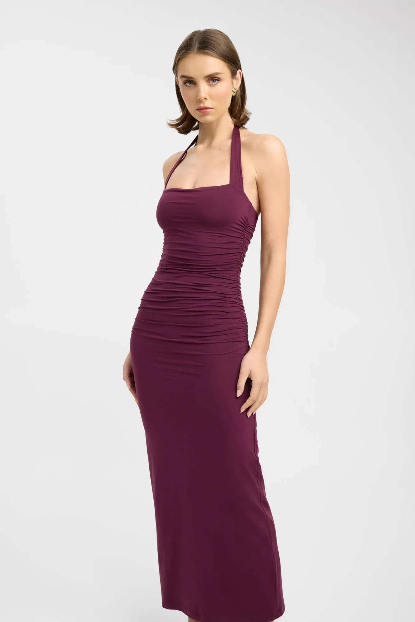 Hailey Halter Dress Shine Moment Classic Look