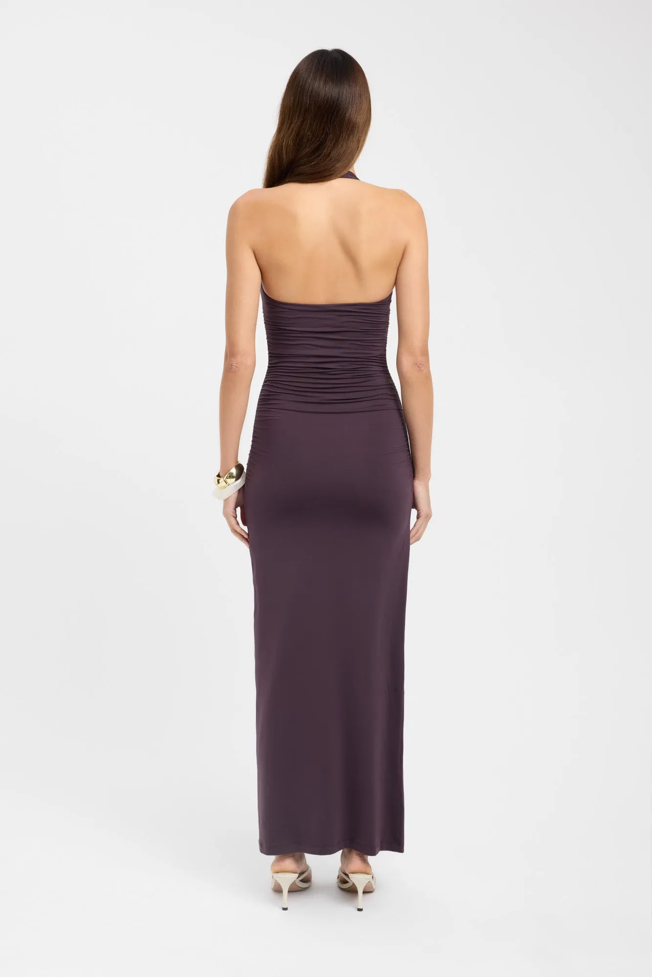 Hailey Halter Dress Poised Vibe