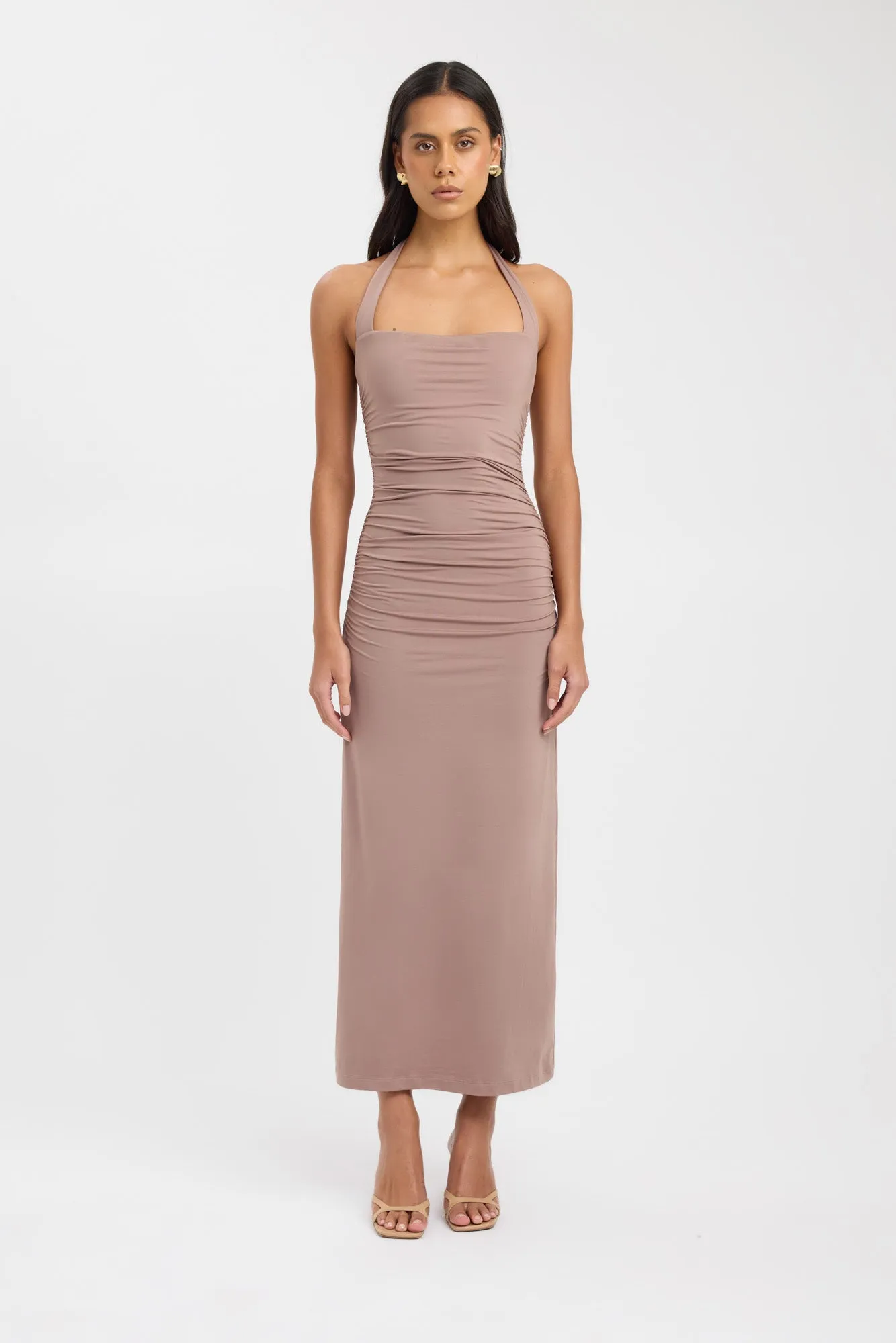 Hailey Halter Dress Luxe Comfort