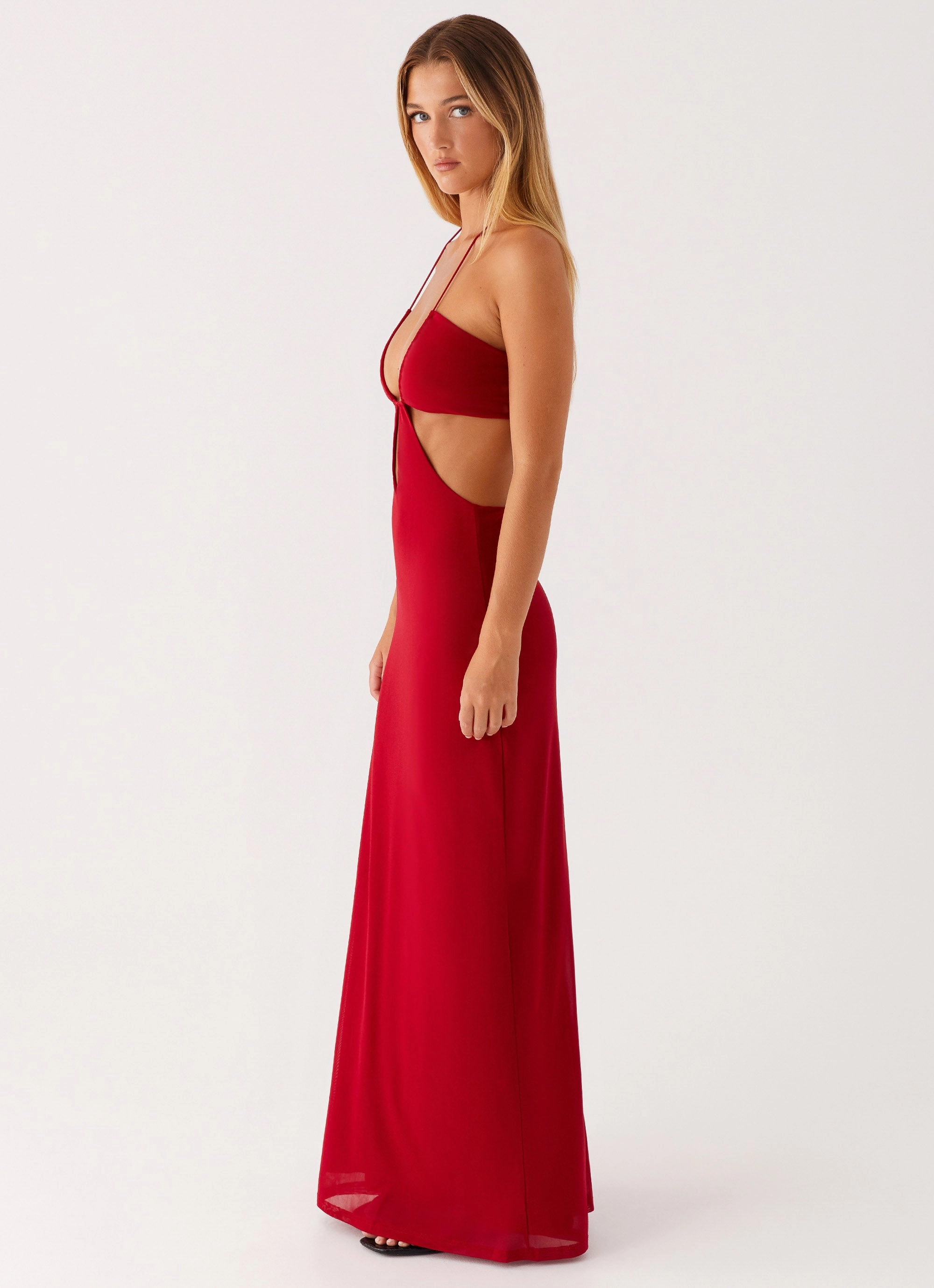 Casual day-to-night piece Hallie Maxi Dress - Red