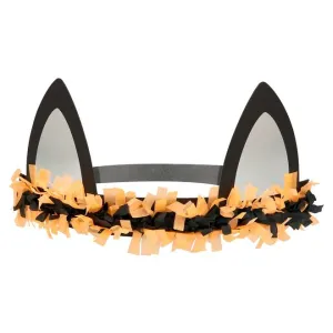 Halloween Cat Ear Headbands Pack of 8