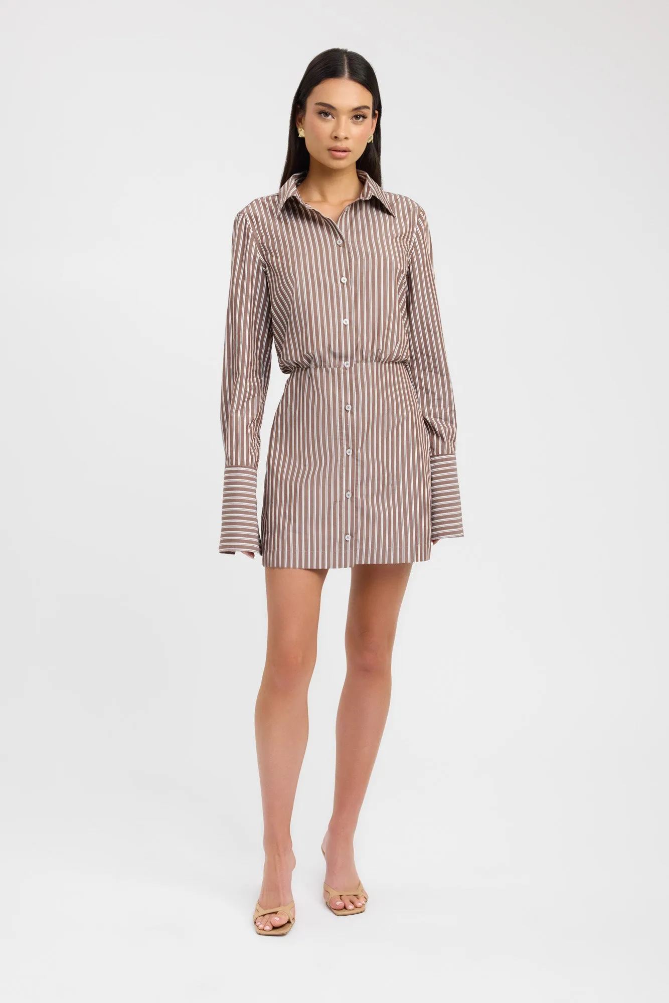 Harvey Shirt Dress Bold Pattern