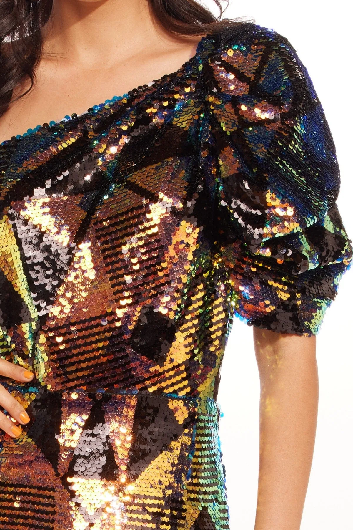 Vibrant Design Hayworth Dress ?C Divina