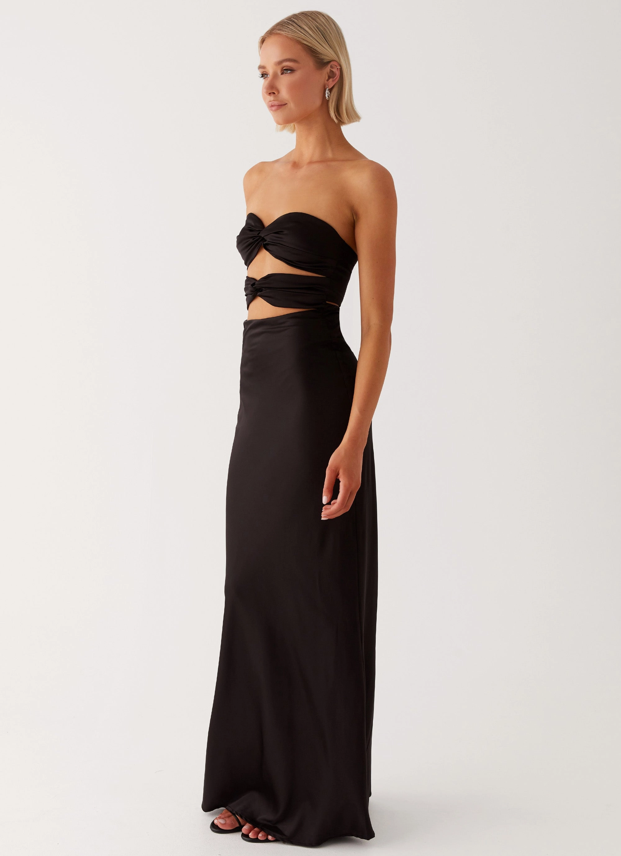 Daywear Fit Tianna Strapless Maxi Dress - Black