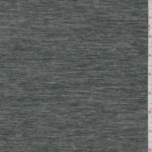 Heather Silver Forest Jersey Knit Fabric