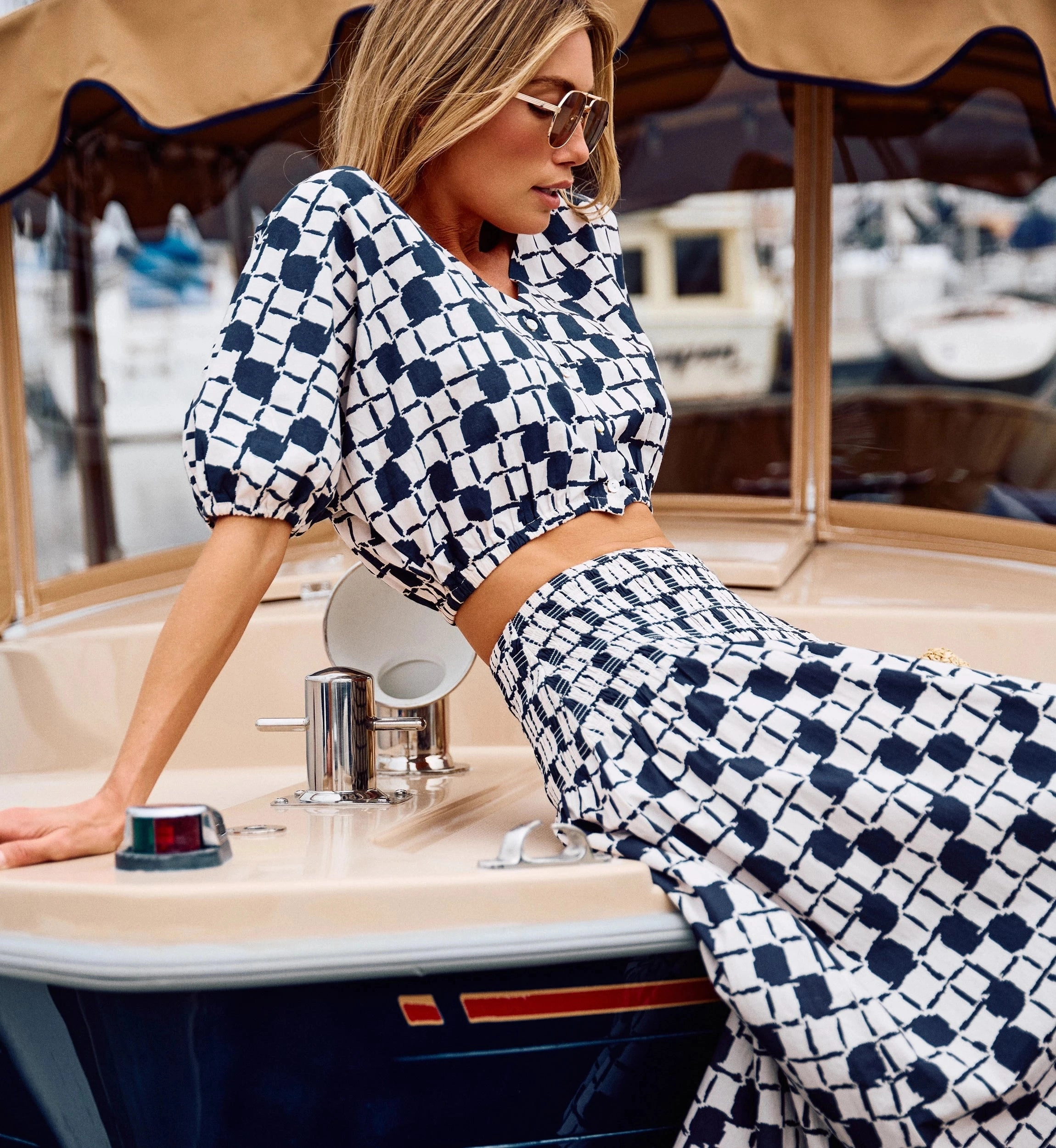 FullCut Shoulder Helena Top | San Marino