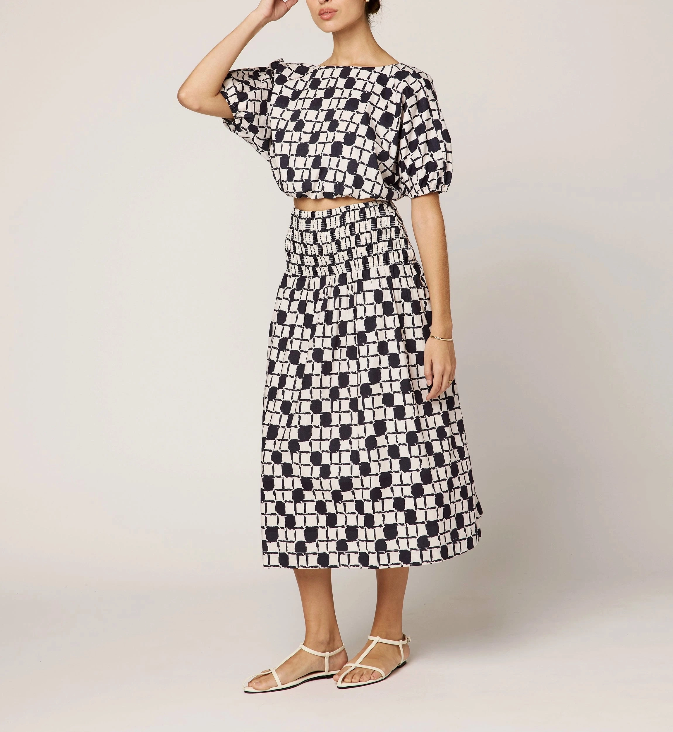 Reinforced Hem Low Impact Manufacturing Helena Top | San Marino