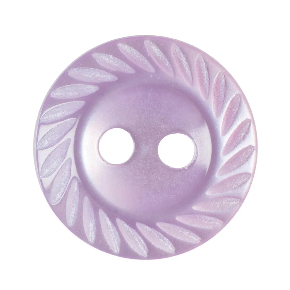 Hemline Decorative Baby Buttons Size 11.25 mm Pack of 17