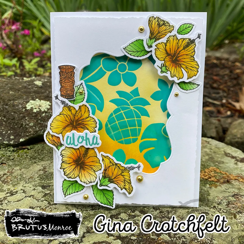 Hibiscus Floral Coordinating Dies