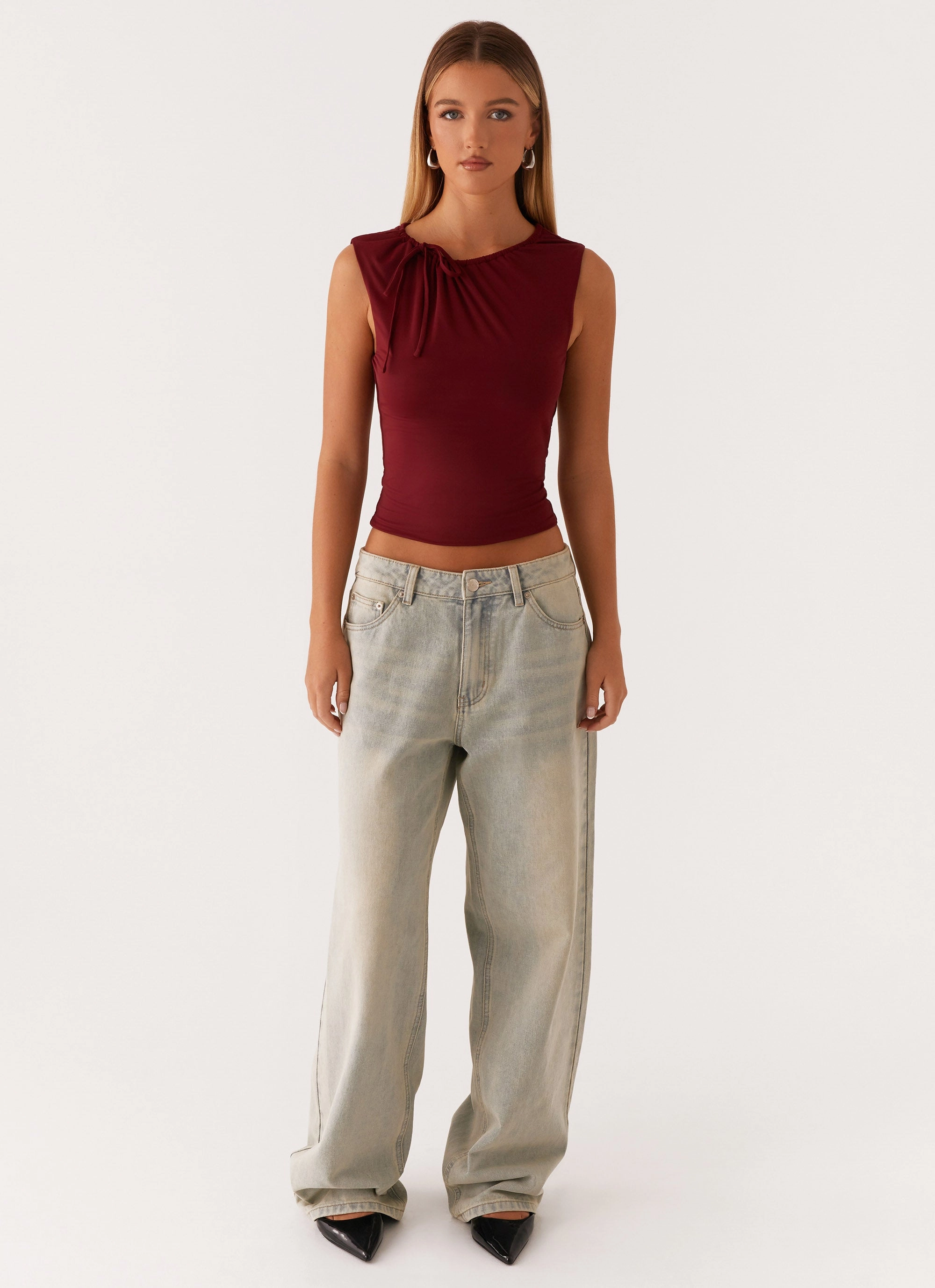 Darlee Tank Top - Mulberry Hypoallergenic Inner Layer