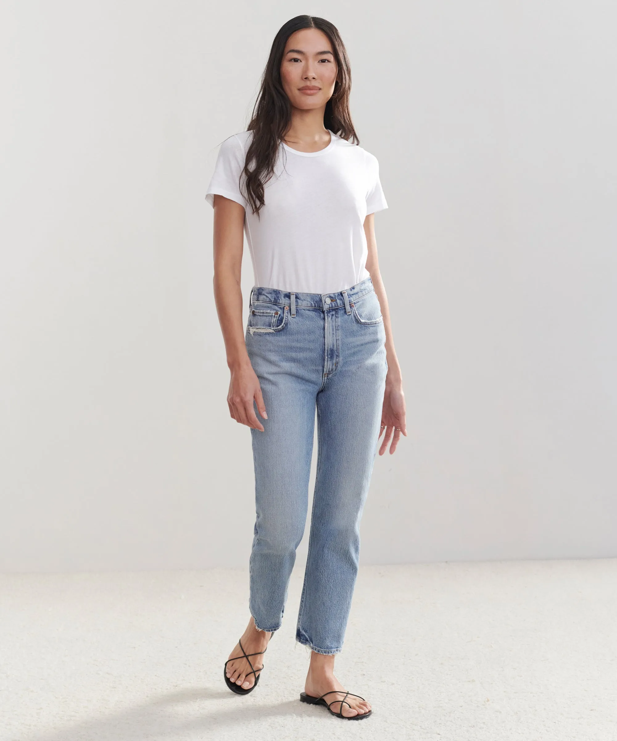 Durable Utility High Rise Stovepipe Jean