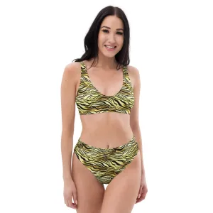 High Waisted Bikini Womens (Glamourange Luxury Bikini High Waisted - 0047 Patterns Model)