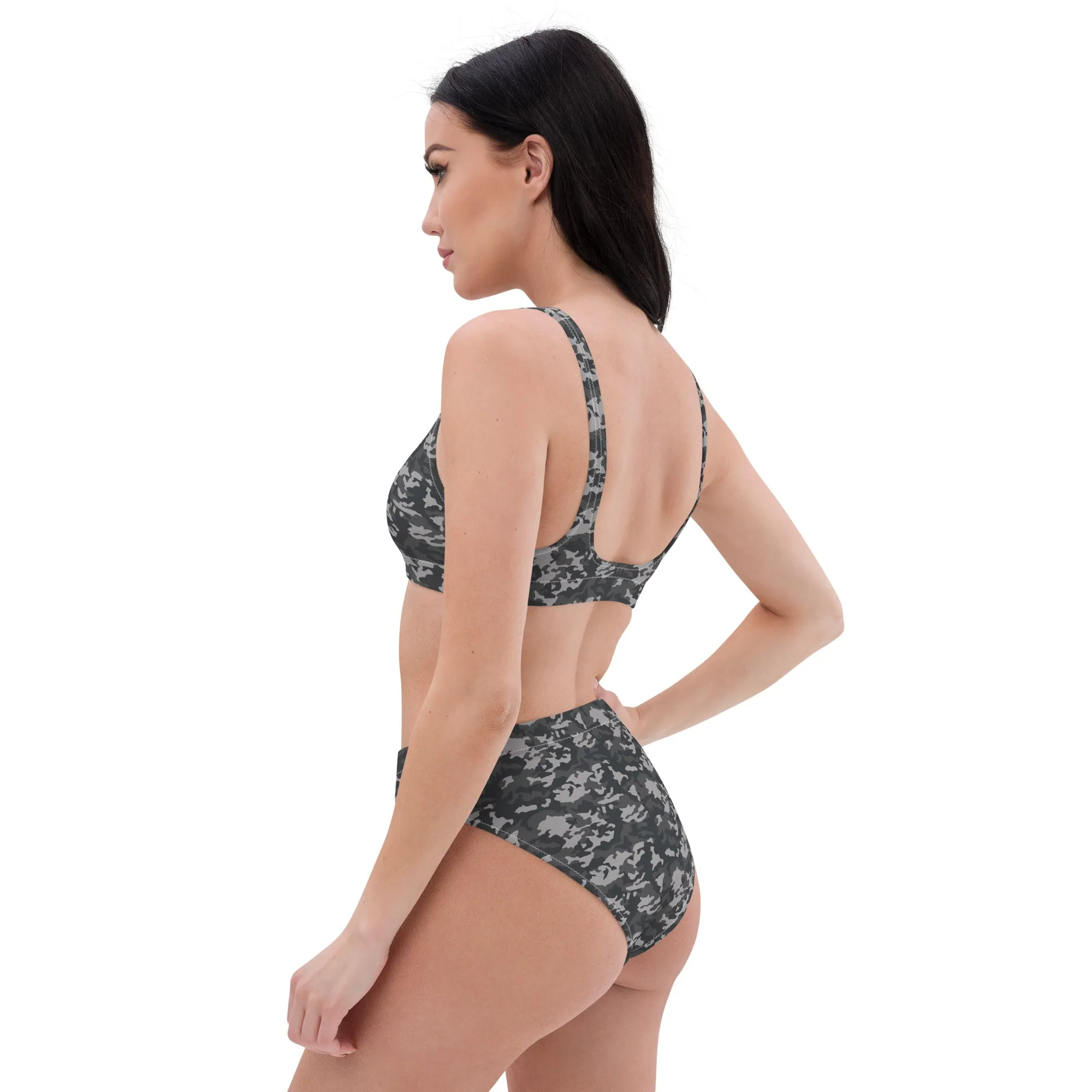High Waisted Bikini Womens (Glamourange Luxury Bikini High Waisted - 007 Patterns Model)