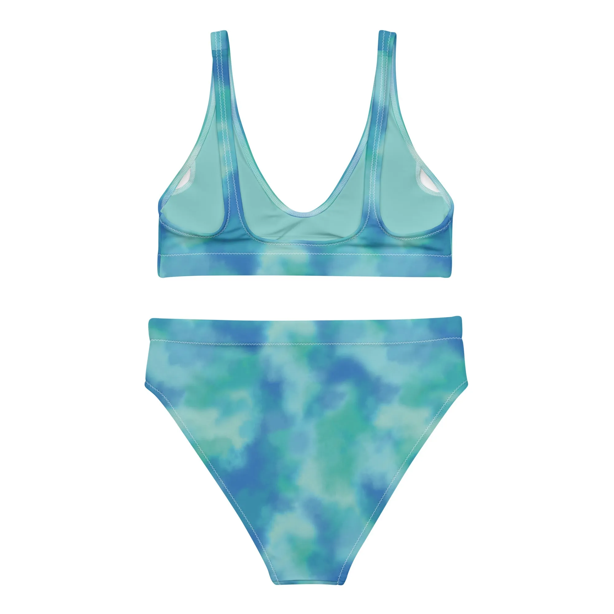 High Waisted Bikini Womens (Glamourange Luxury Bikini High Waisted - 0075 Patterns Model)