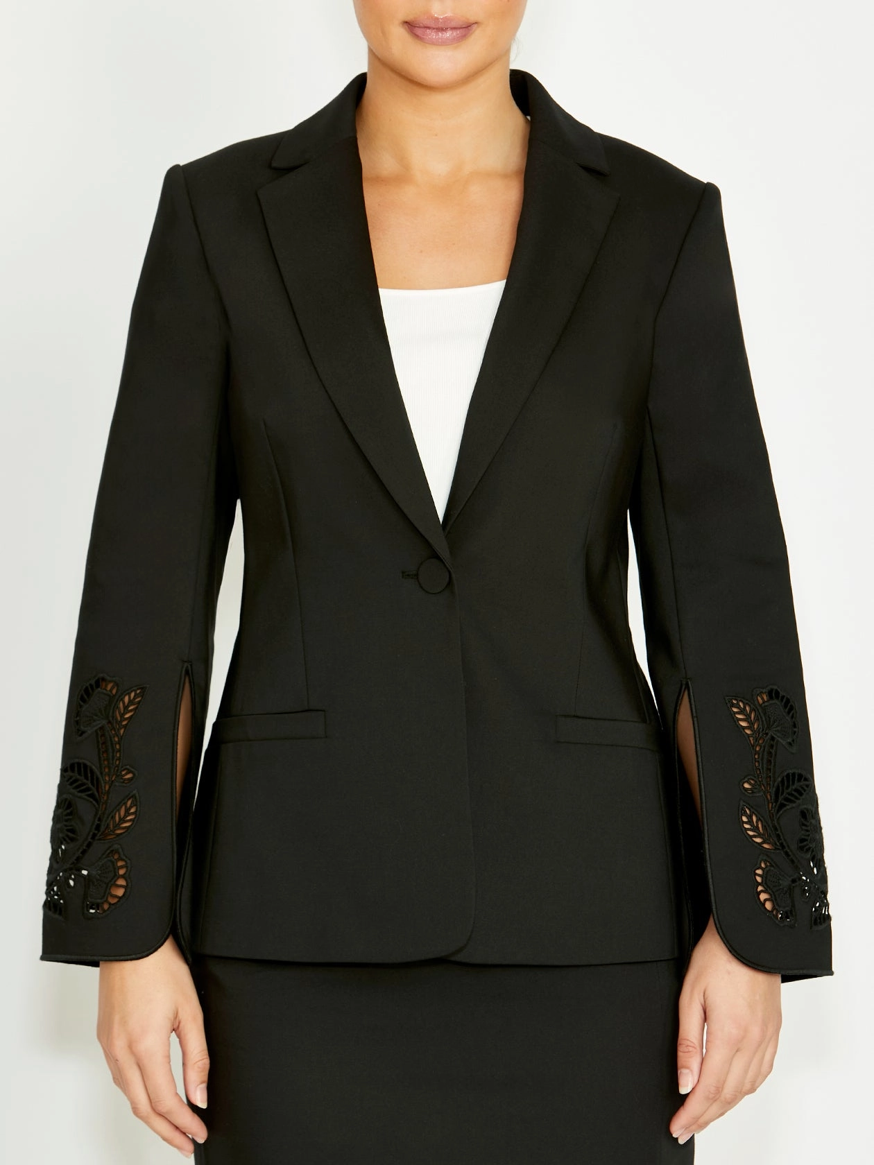 Alena Black Blazer Cozy Fit OversizedFit