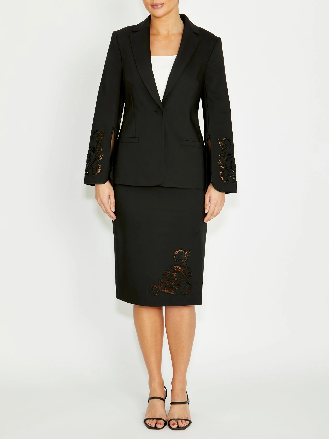 Alena Black Blazer Passion Date night