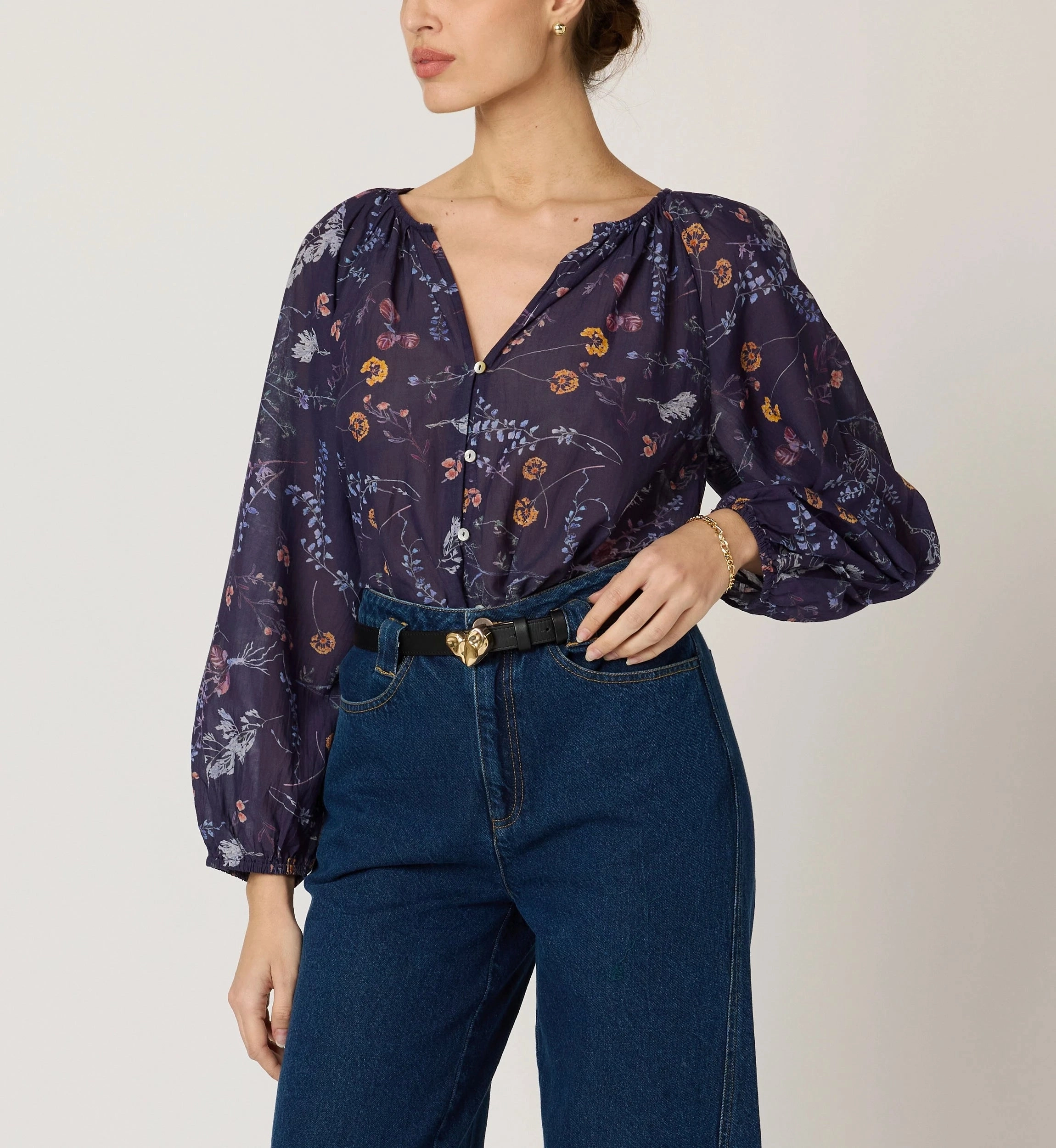 LongSleeve Catherine Blouse | Viviana