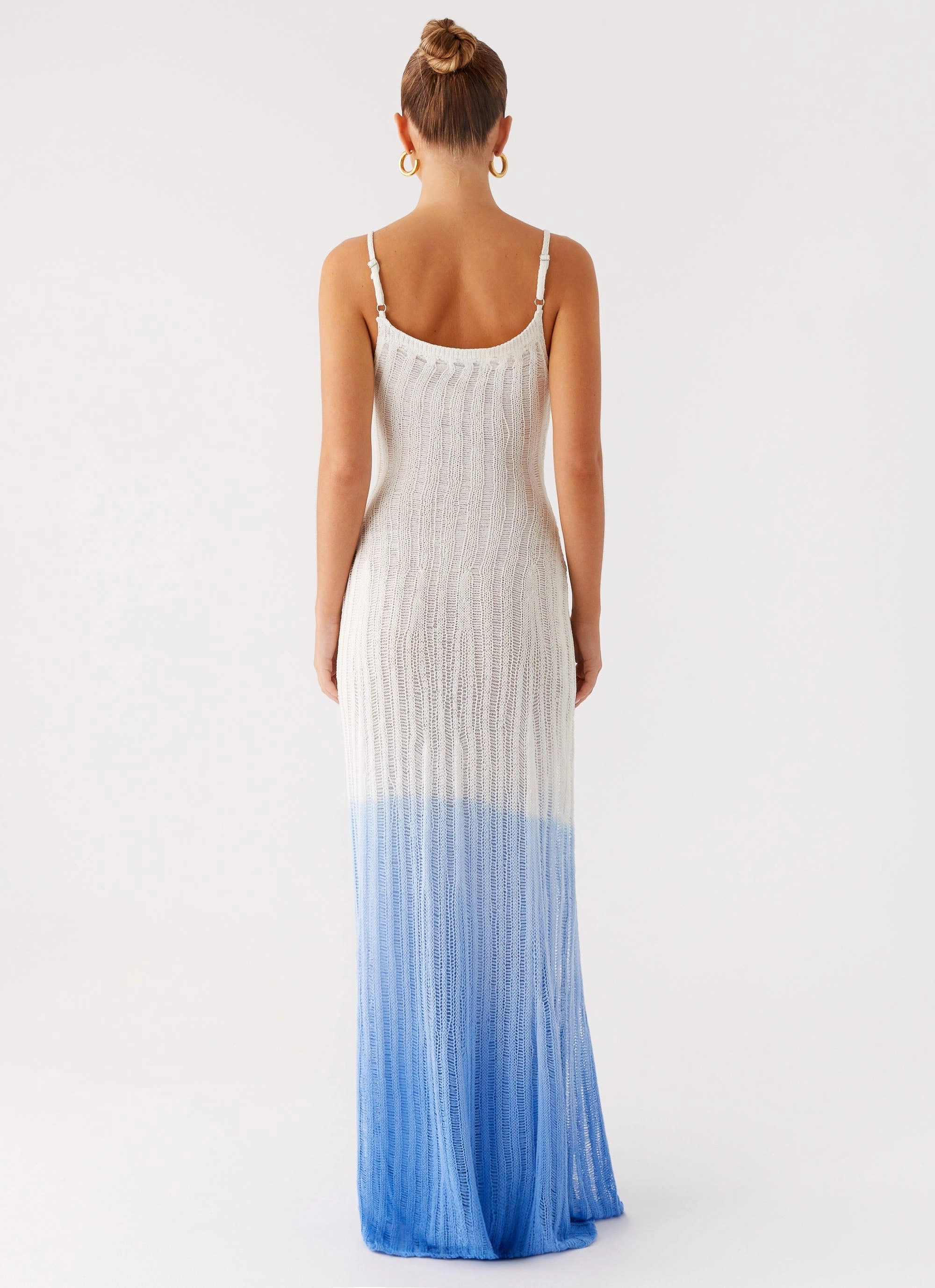 Light and Comfortable Kiki Maxi Dress - Ombre Blue