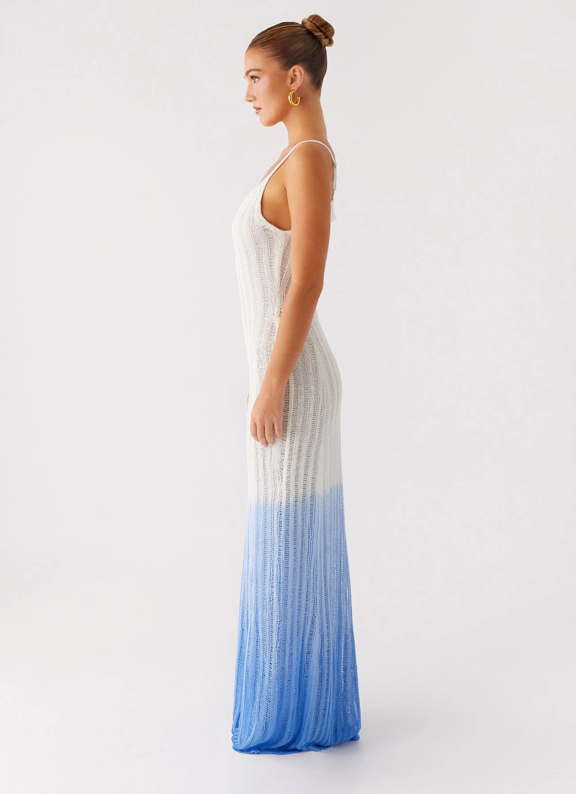 Comfort Layer Wear Kiki Maxi Dress - Ombre Blue