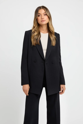 High Visibility Trim Oyster Oversized Blazer Oyster Oversized Blazer Compact Layer