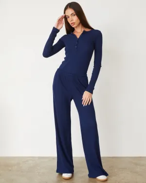 HighElastic Waistband Baby Thermal Wide Leg Pant Baby Thermal Wide Leg Pant Flattering Comfort