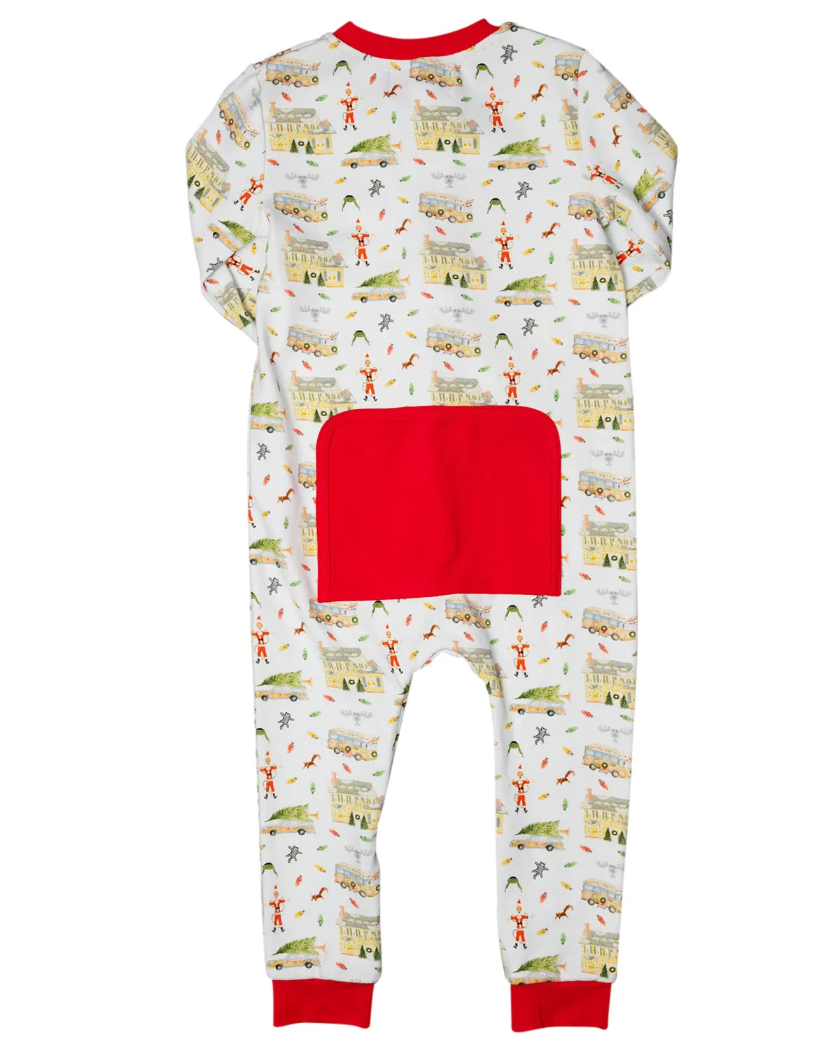 Holiday Vacation Knit Zip Up Pajamas- FINAL SALE