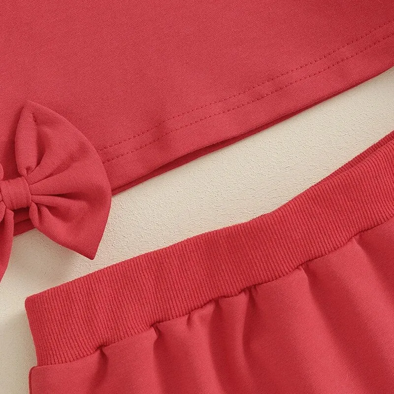 HOLLY Crop Top Bowtie Skirt Outfit