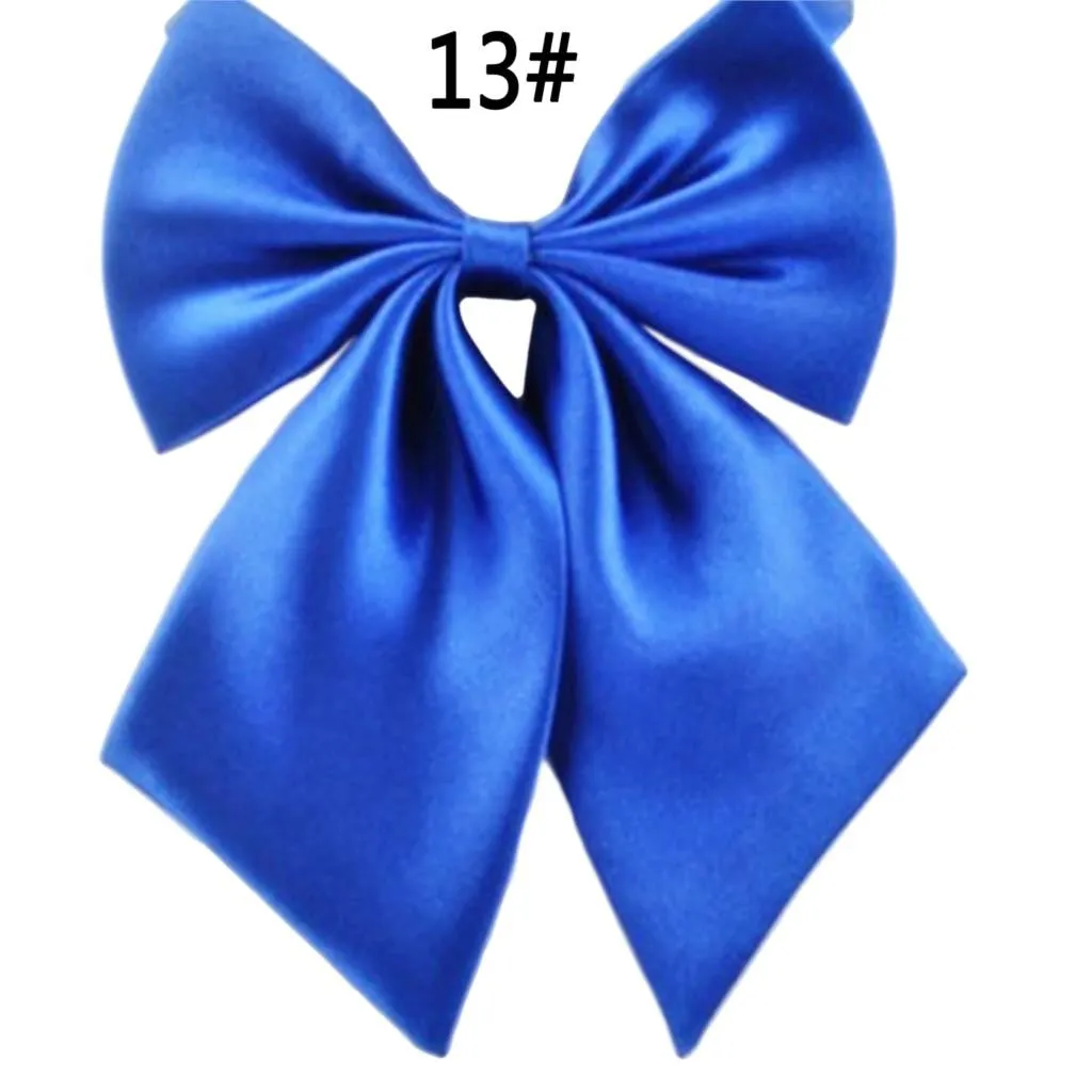 Hot Sale Formal Commercial Bow Tie Butterfly Cravat Silk Bowtie Solid Color Marriage Bow Ties For Women Formal Business