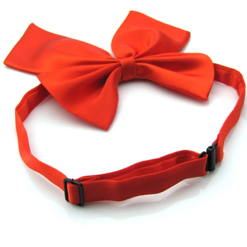 Hot Sale Formal Commercial Bow Tie Butterfly Cravat Silk Bowtie Solid Color Marriage Bow Ties For Women Formal Business