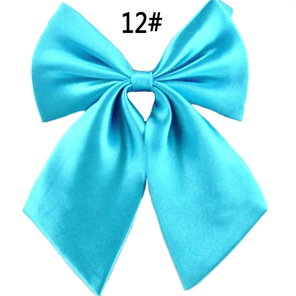 Hot Sale Formal Commercial Bow Tie Butterfly Cravat Silk Bowtie Solid Color Marriage Bow Ties For Women Formal Business