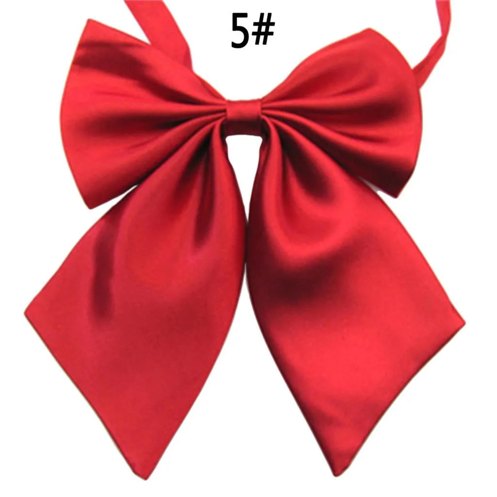 Hot Sale Formal Commercial Bow Tie Butterfly Cravat Silk Bowtie Solid Color Marriage Bow Ties For Women Formal Business