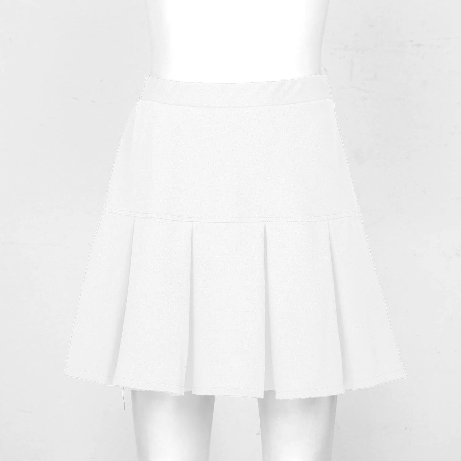 Hularka Women's High Waist Pleated A-line Mini Skirts Athletic Sports Yoga Golf Tennis Skirts