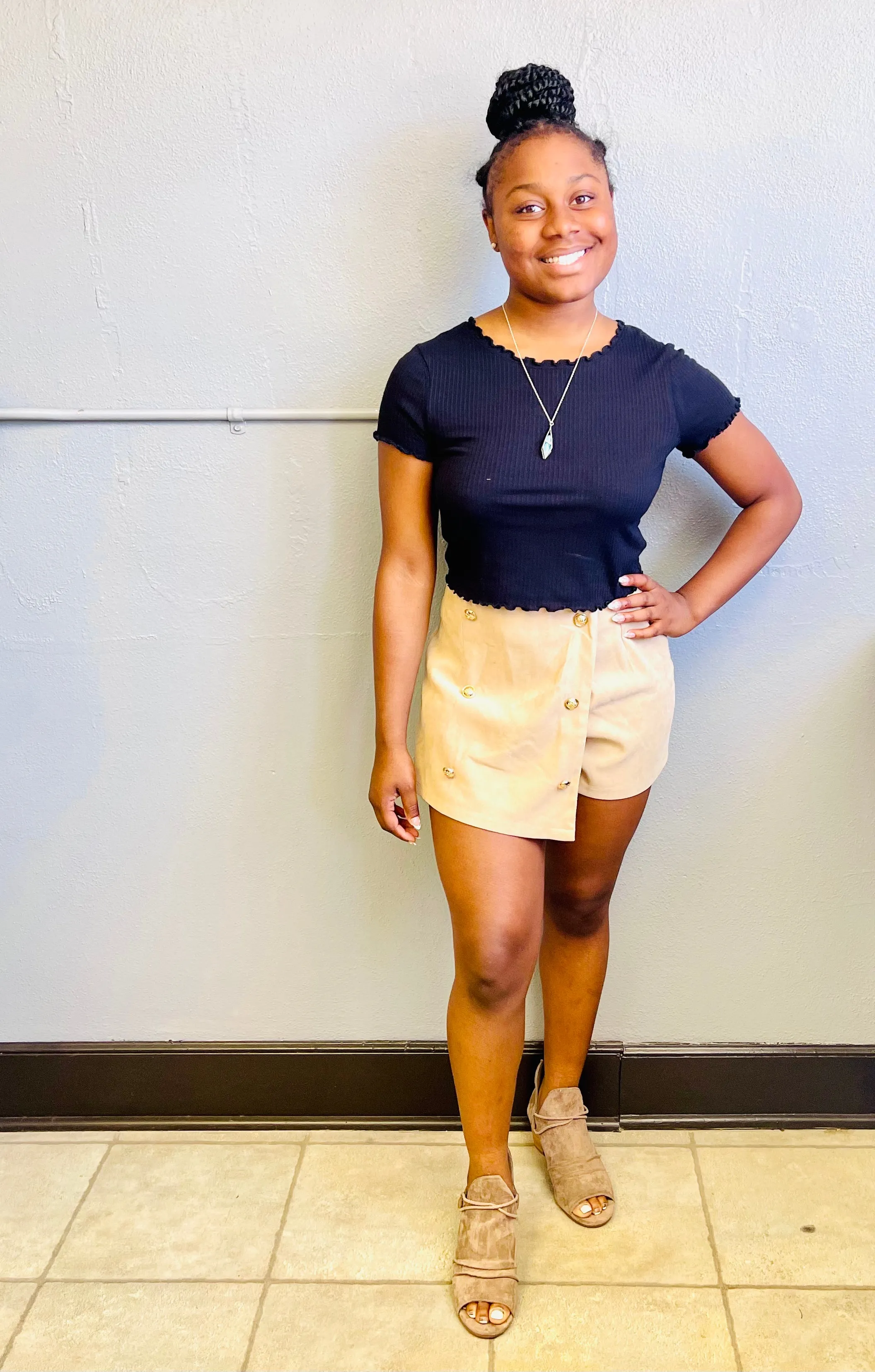HYFVE- Button Skort