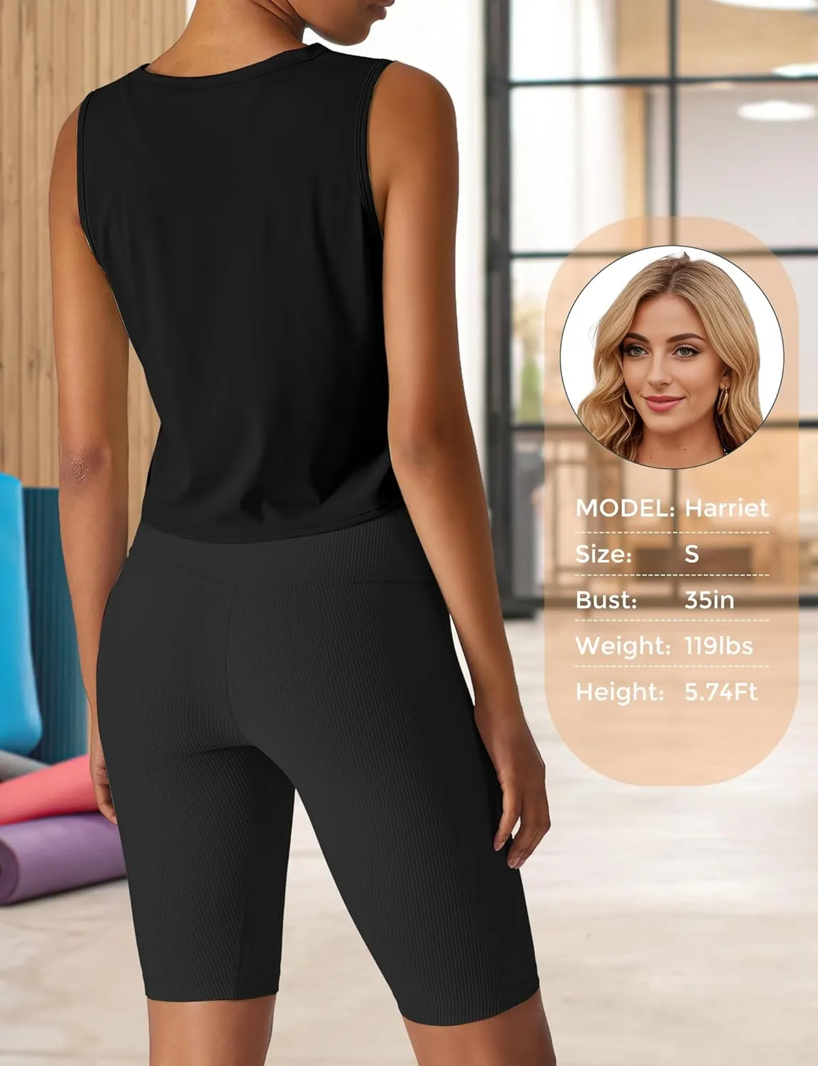 Ice Silk Workout Tank Tops for Women Gym Womens Athletic Tops Loose Fit Running Tank Sleeveless Cool Sun Protection