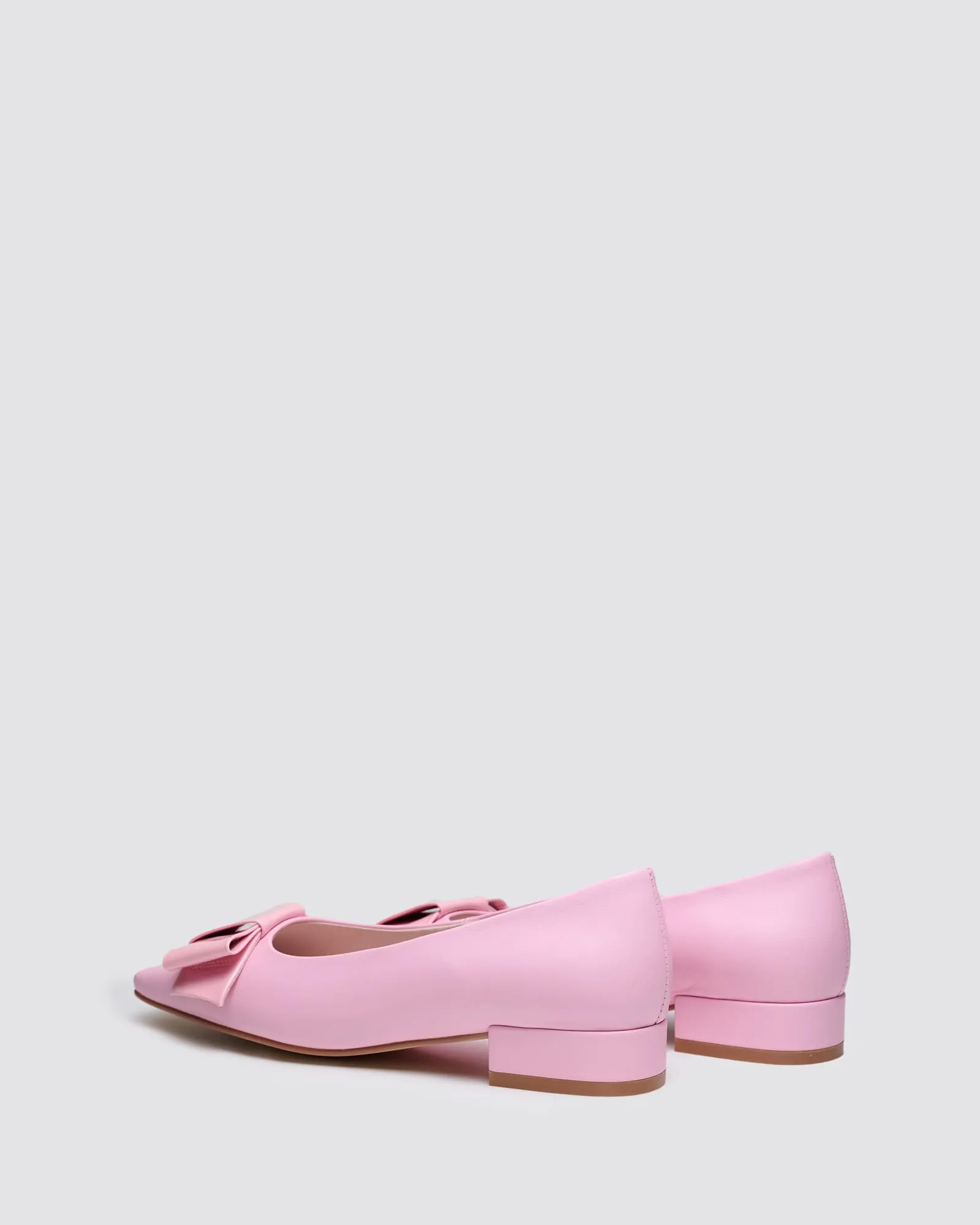 ICING FLATS PINK LEATHER