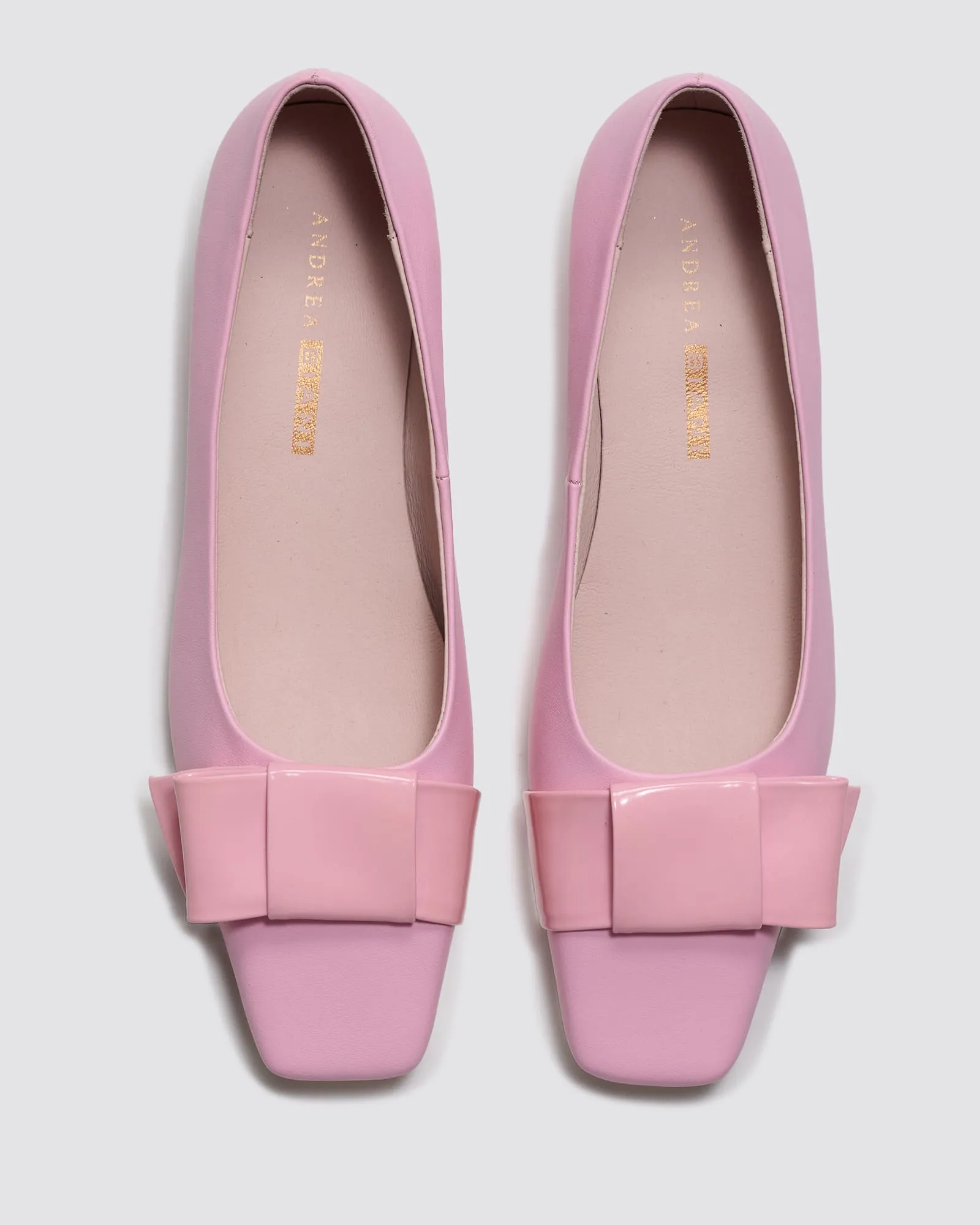 ICING FLATS PINK LEATHER