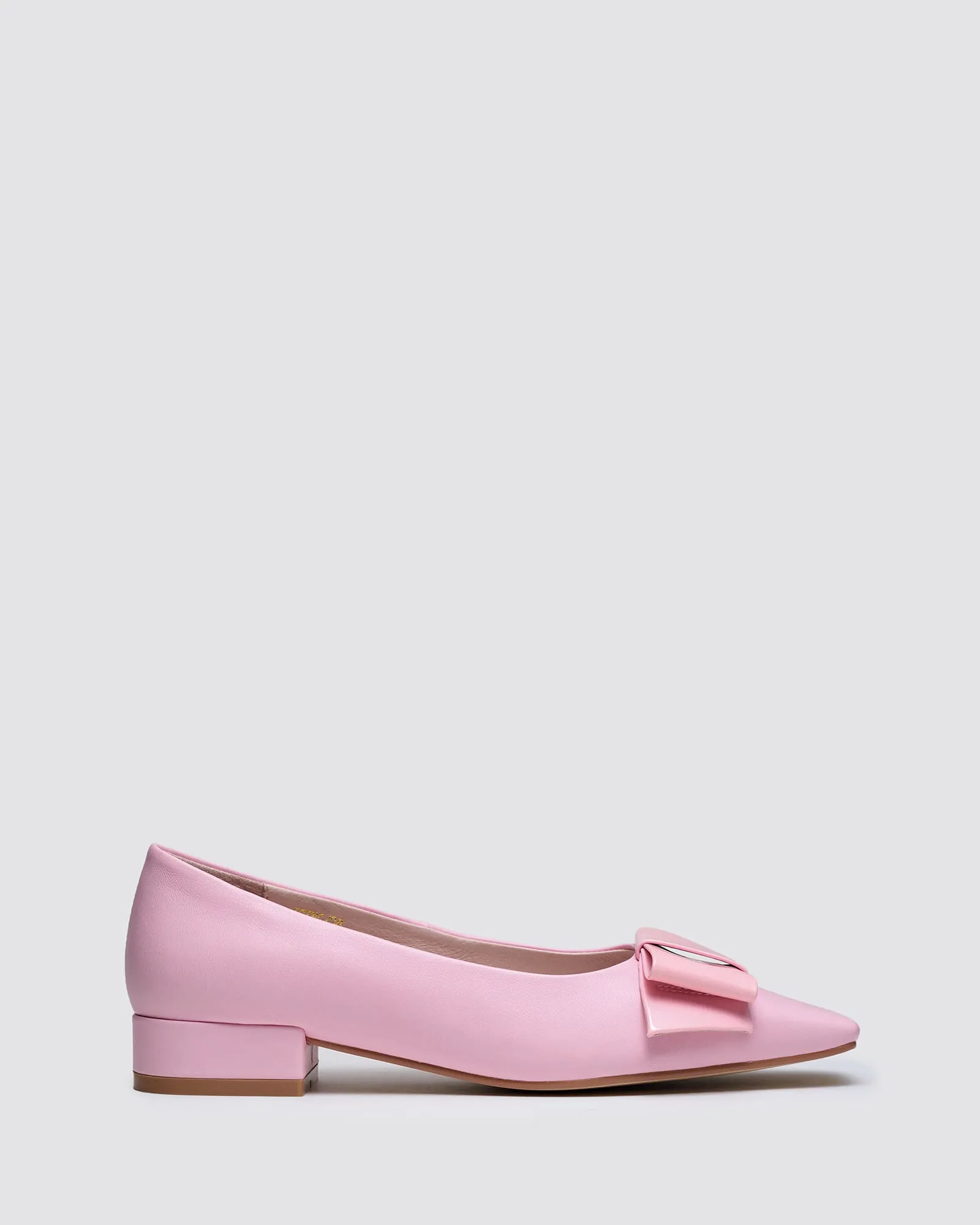 ICING FLATS PINK LEATHER