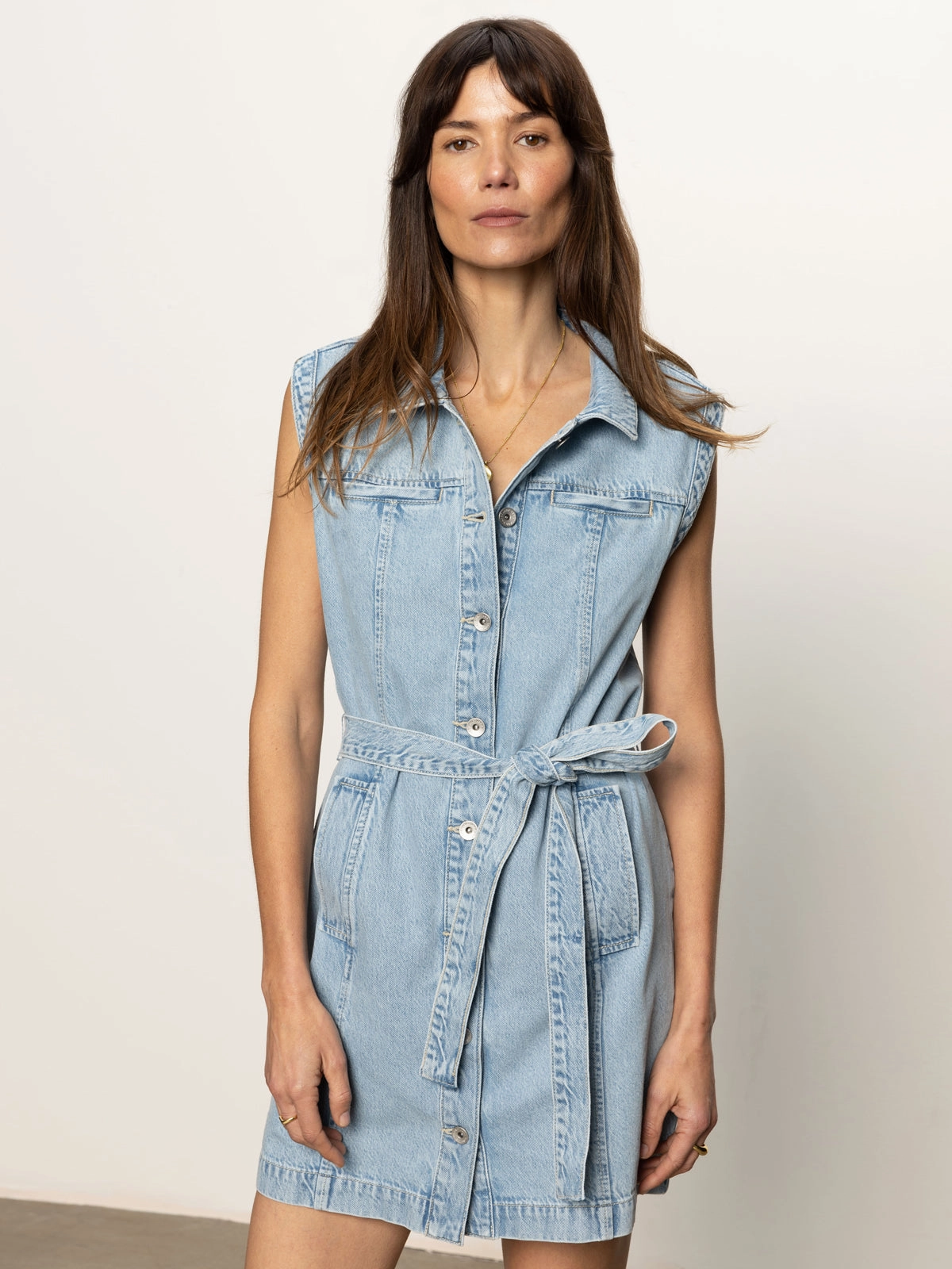 Exclusive-Design Ila Denim Dress Bouquet