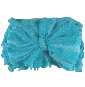 In Awe Couture Lagoon Ruffled Headband
