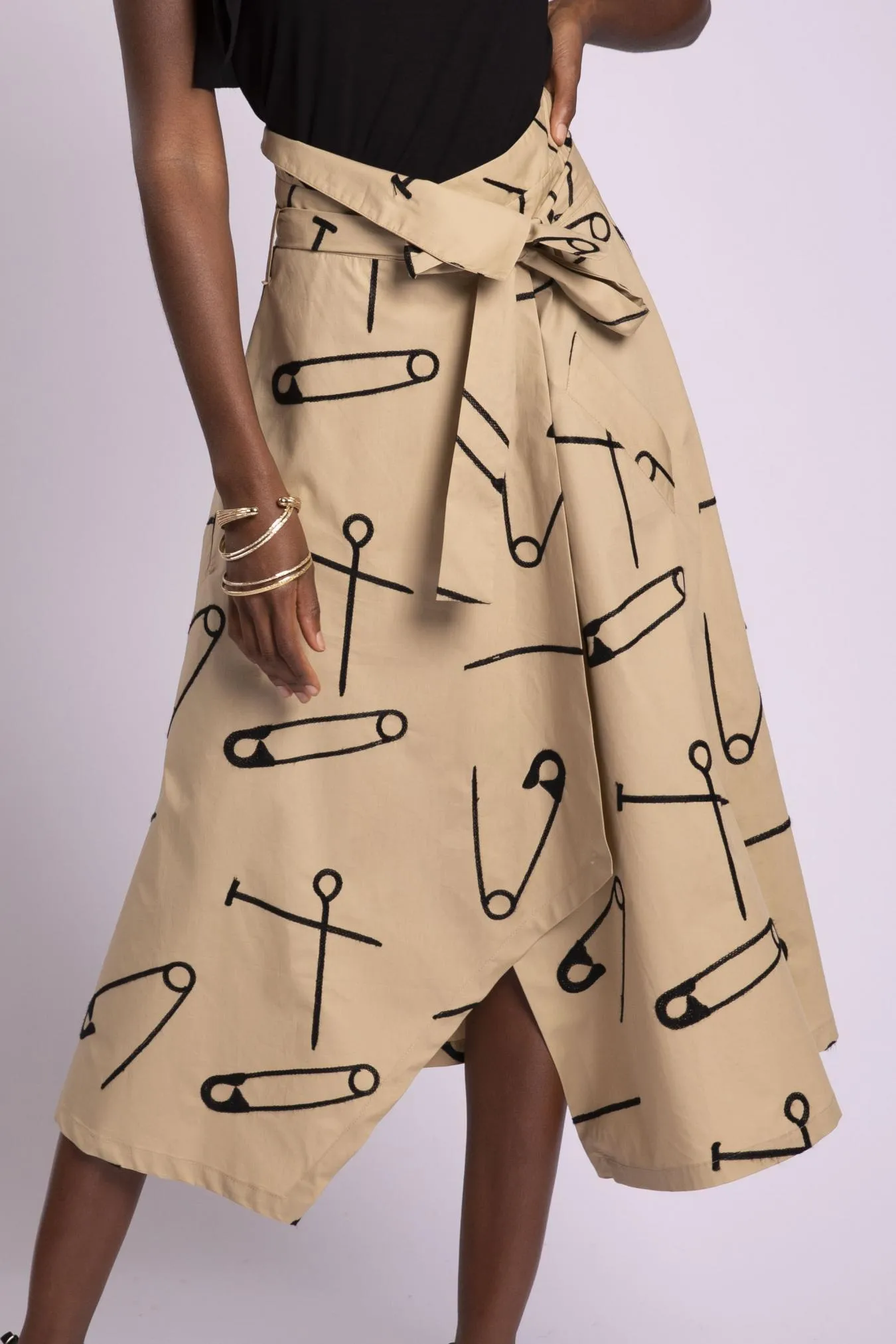 Sleek Appeal Fall Favorite Infinity Wrap Skirt - Latvia