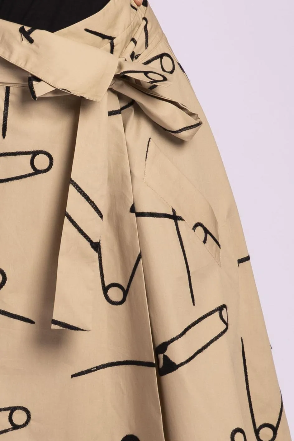 Light Fabric Infinity Wrap Skirt - Latvia