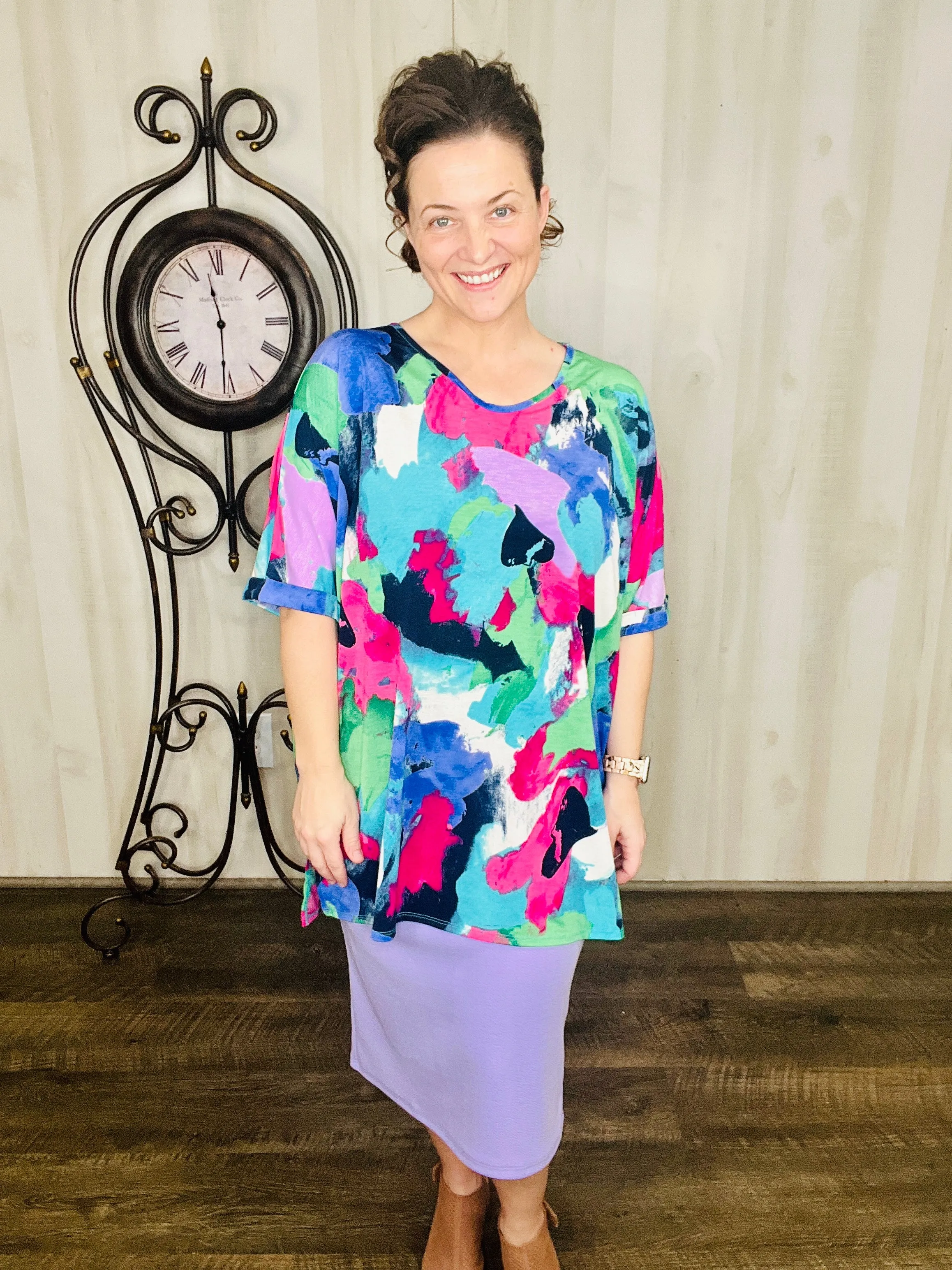 Ink Blot & Color Top