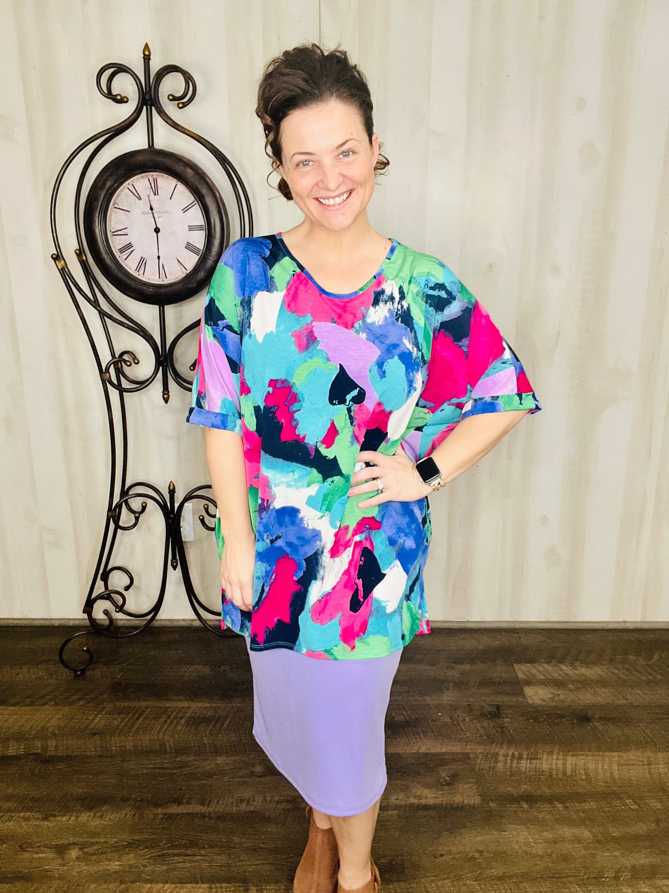 Ink Blot & Color Top