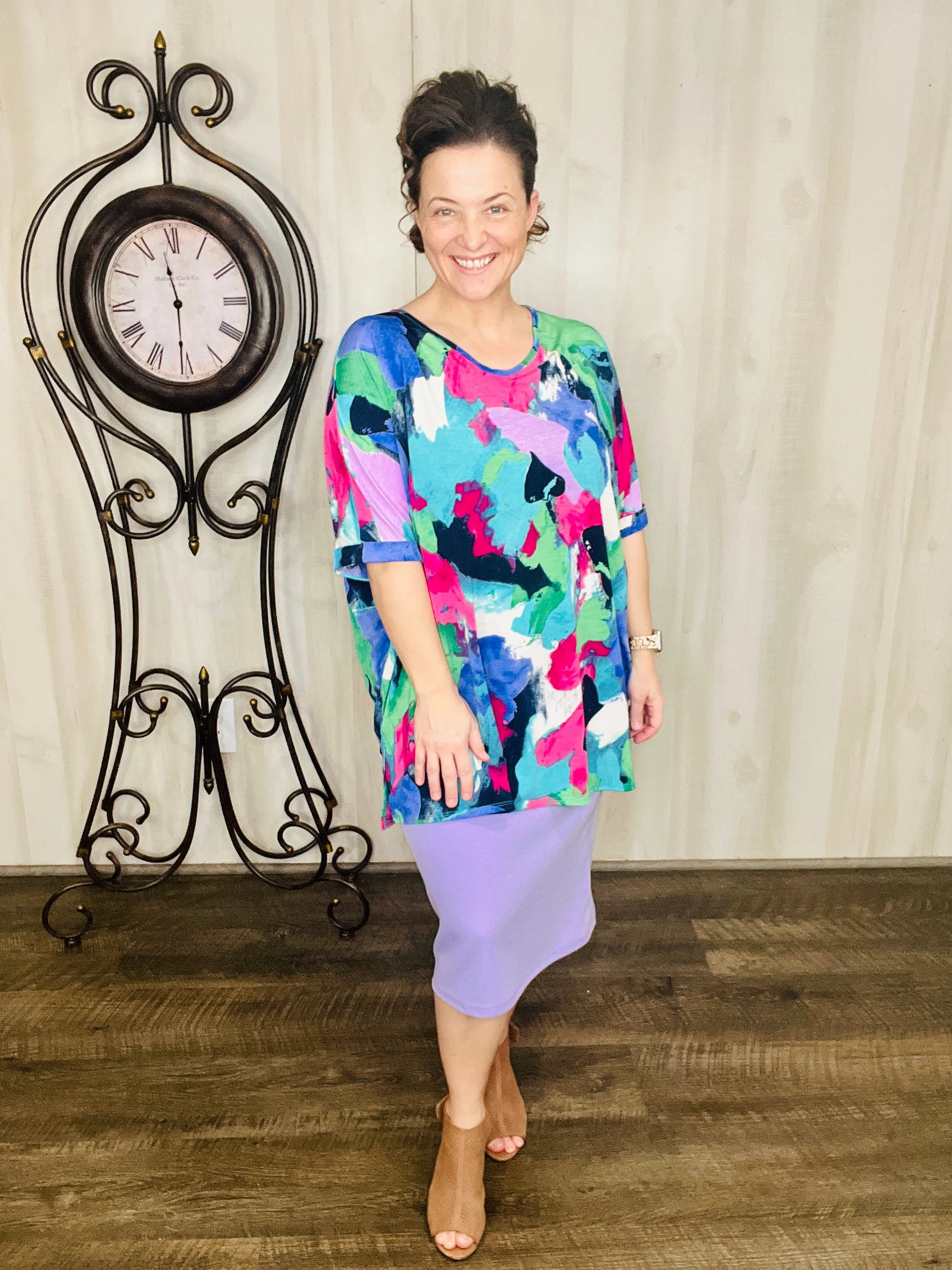 Ink Blot & Color Top
