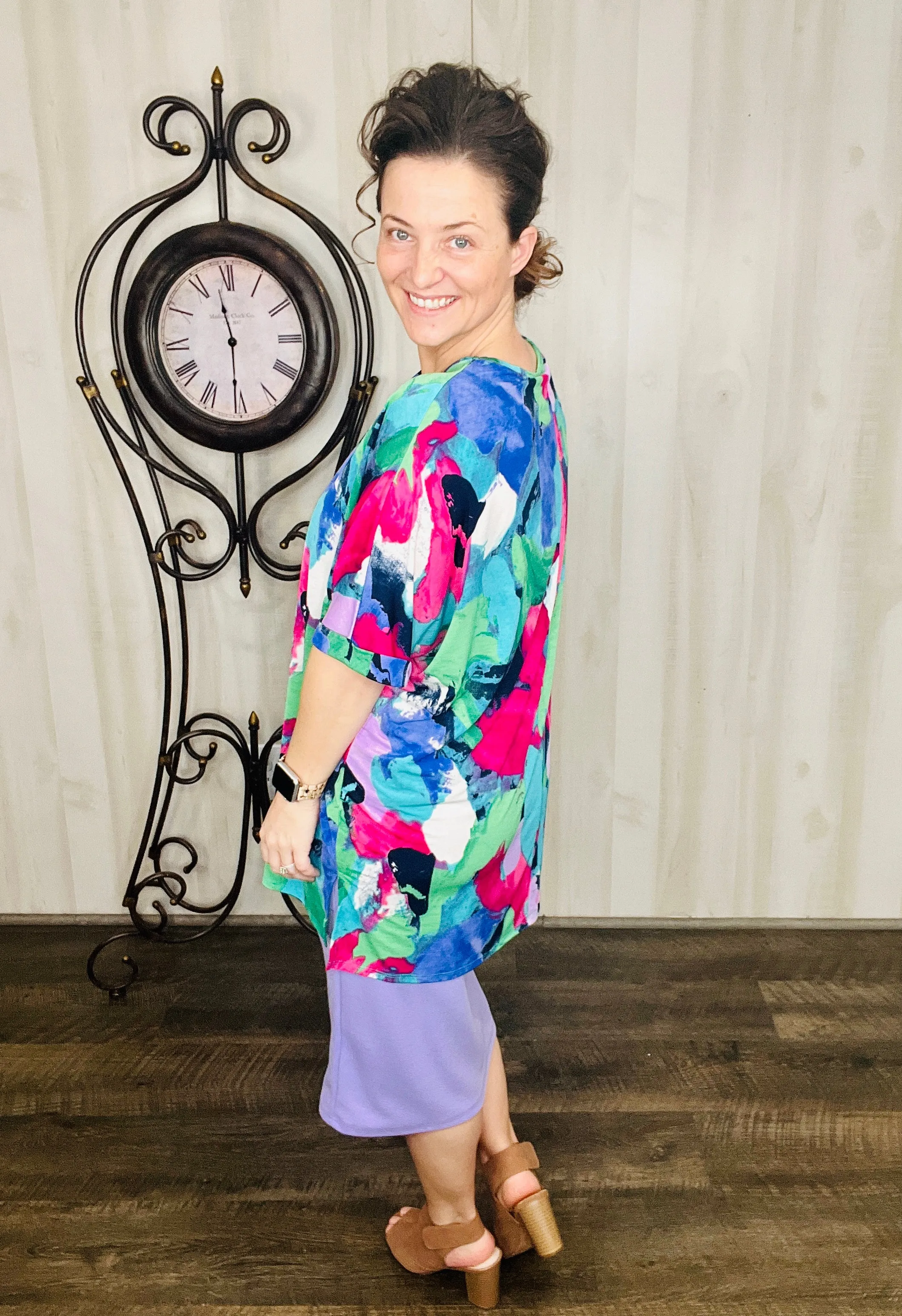 Ink Blot & Color Top